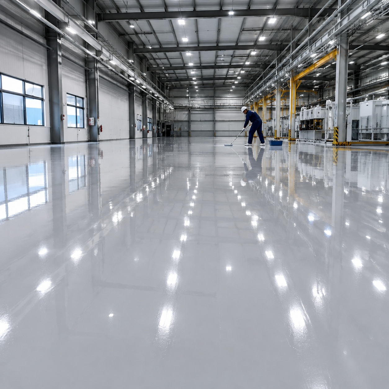 Epoxy coating works