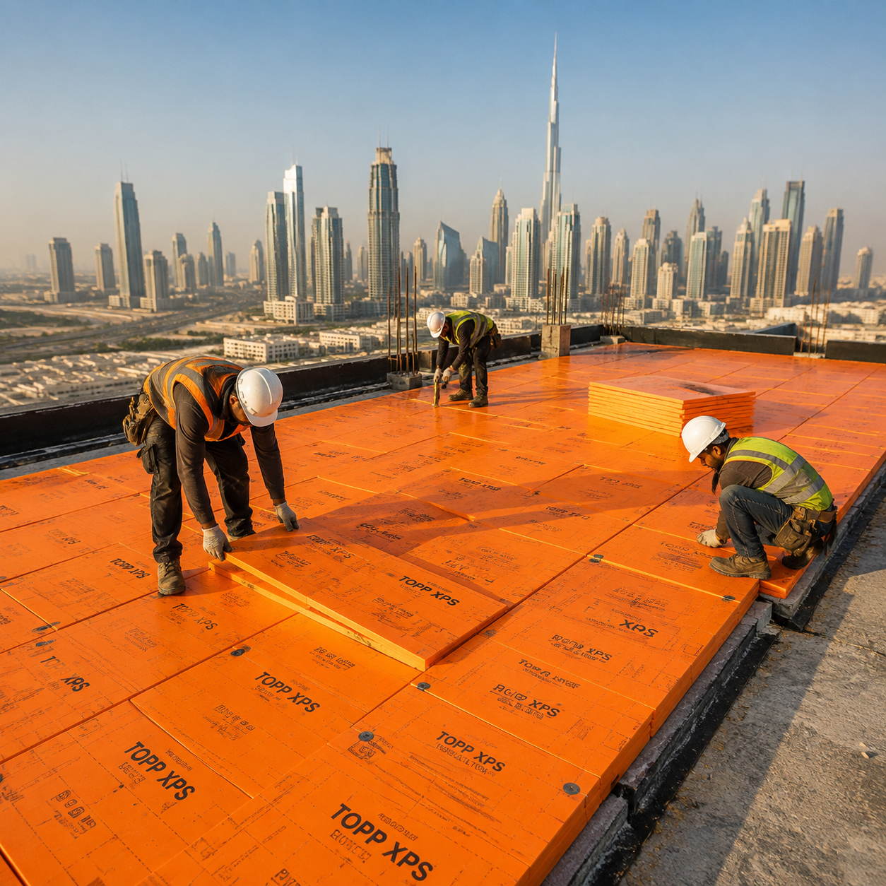 Thermal insulation works